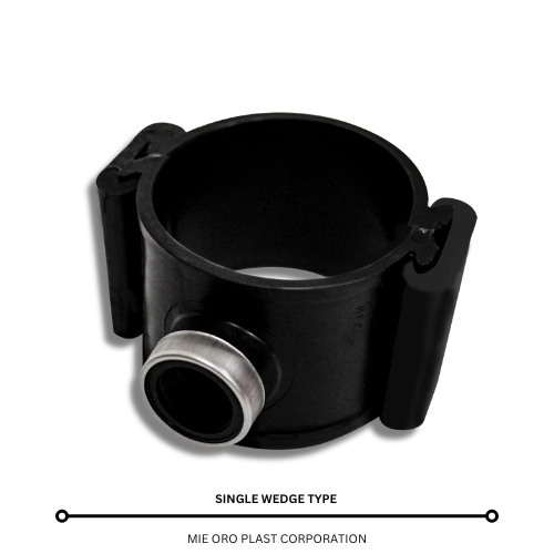 Plastic Saddle Clamp Single Wedge Type