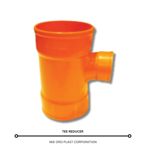 Sanitary PVC Tee Reducer – Mie Oro Plast Corporation