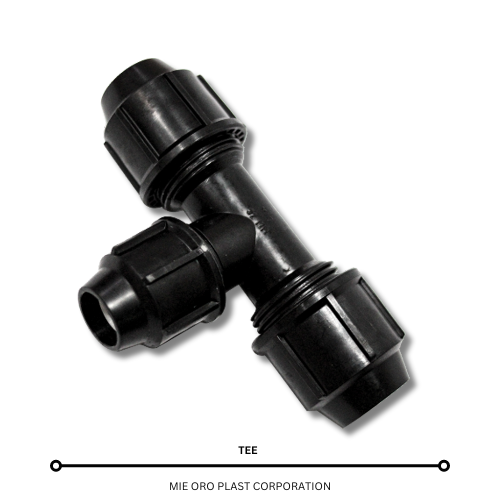 Plastic Compression Fittings Tee